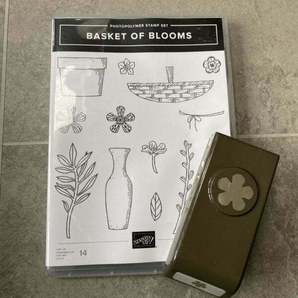 Basket Of Blooms stamp & punch set
