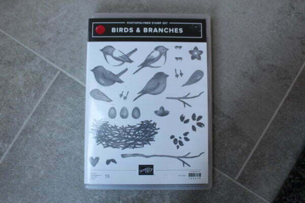 Birds & Branches stamps and Birds and More dies - used