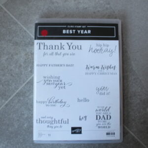 Best Year stamp set - used
